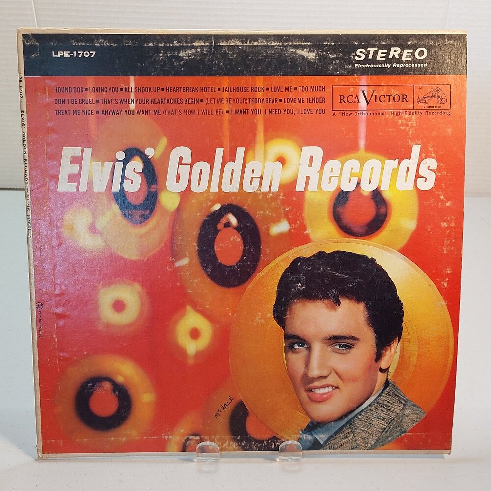 Elvis Presley  ~Elvis' Golden Records (Vinyl LP,  1958)